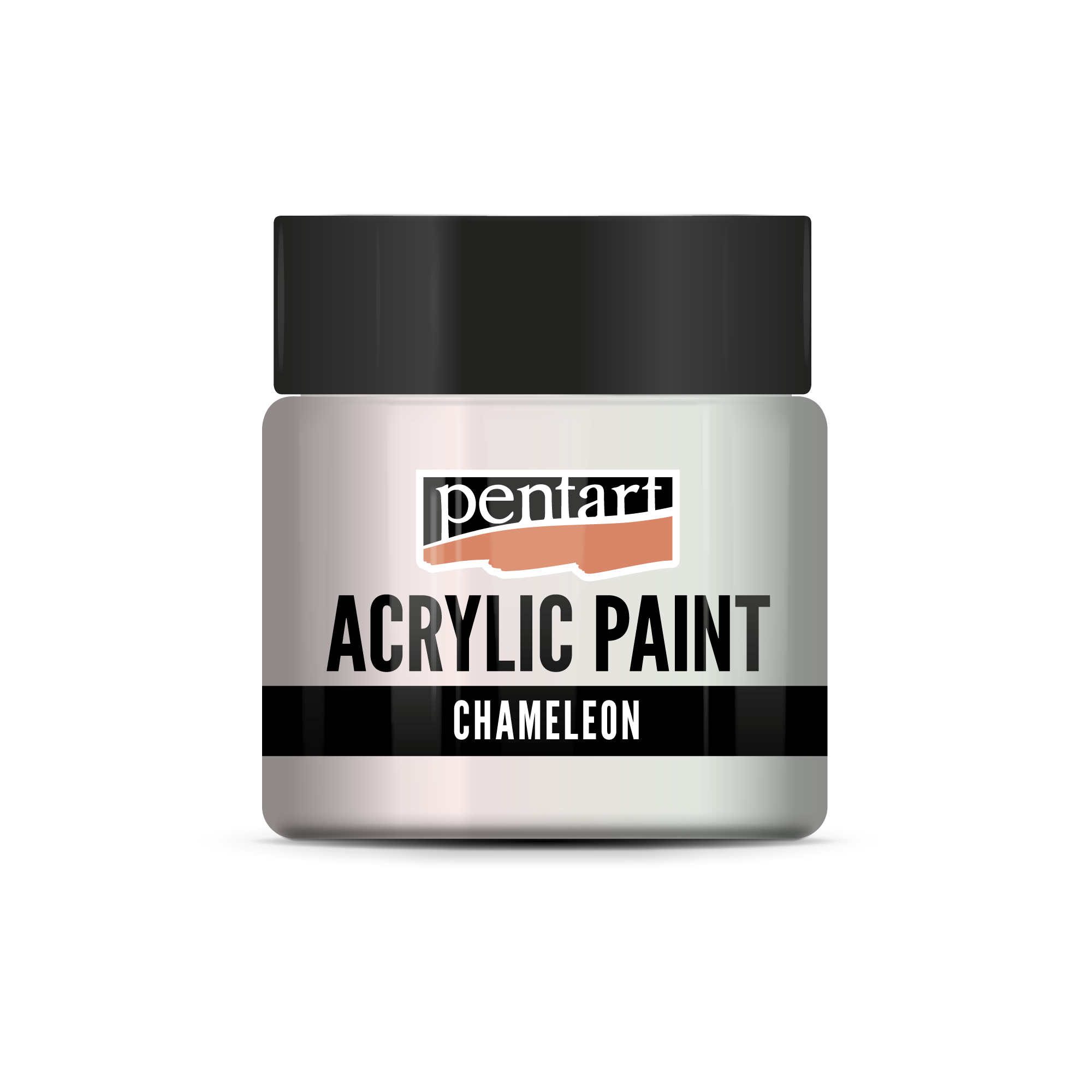 PENTART Chameleon Acrylfarbe mit Perleffekt - 50 ml – Rosa-Türkis