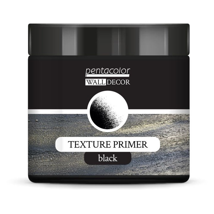 Wall Decor Strukturpaste Schwarz | verschiedene Größen