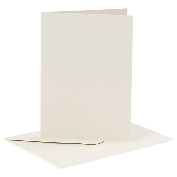 Set aus 6 Klappkarten mit Umschlägen – 10,5 x 15 cm | verschiedene Farben — Bild 3
