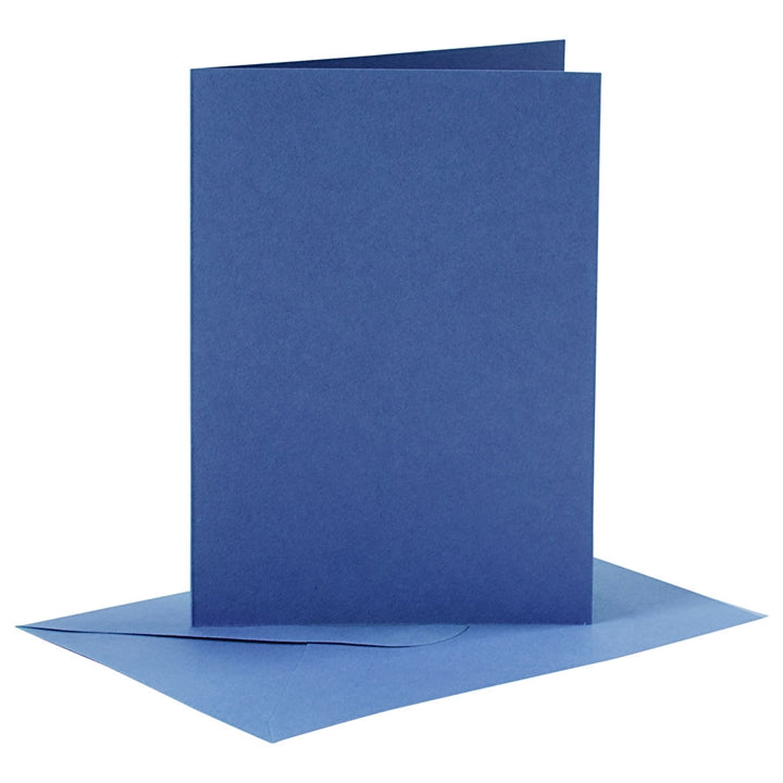 Set aus 6 Klappkarten mit Umschlägen – 10,5 x 15 cm | verschiedene Farben — Bild 6