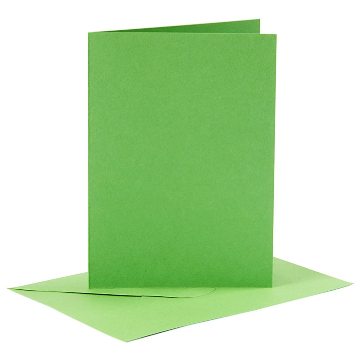 Set aus 6 Klappkarten mit Umschlägen – 10,5 x 15 cm | verschiedene Farben — Bild 7