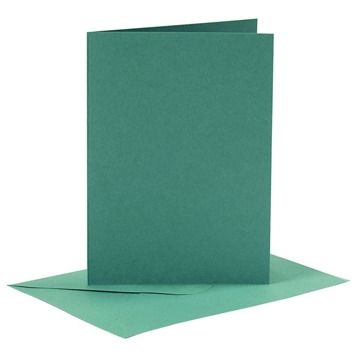 Set aus 6 Klappkarten mit Umschlägen – 10,5 x 15 cm | verschiedene Farben — Bild 10