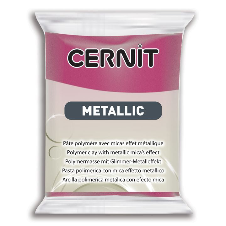 CERNIT Metallic Polymer-Modelliermasse 56 g | verschiedene Farbtöne — Bild 19