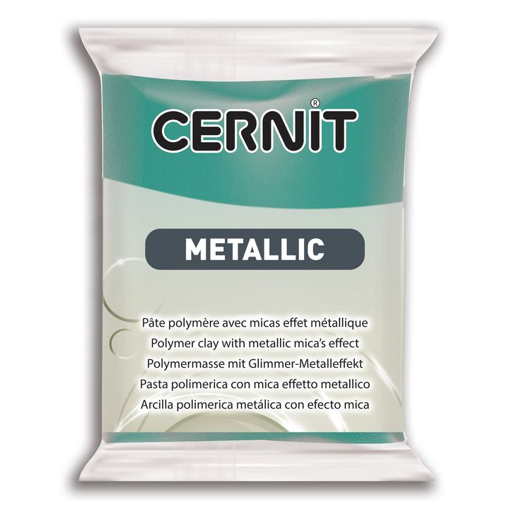 CERNIT Metallic Polymer-Modelliermasse 56 g | verschiedene Farbtöne — Bild 20