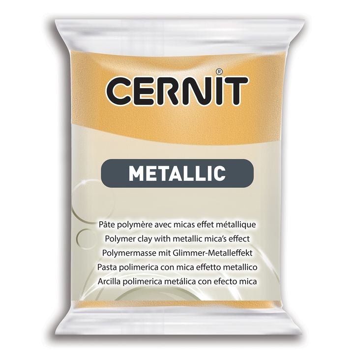 CERNIT Metallic Polymer-Modelliermasse 56 g | verschiedene Farbtöne — Bild 4