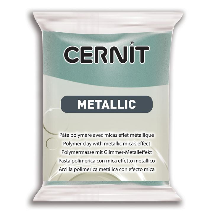 CERNIT Metallic Polymer-Modelliermasse 56 g | verschiedene Farbtöne — Bild 8