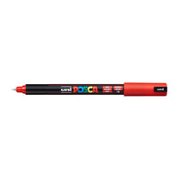 UNI POSCA PC-1MR Marker 0,7 mm | verschiedene Farben | rot (15)