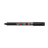 UNI POSCA PC-1MR Marker 0,7 mm | verschiedene Farben | schwarz (24)