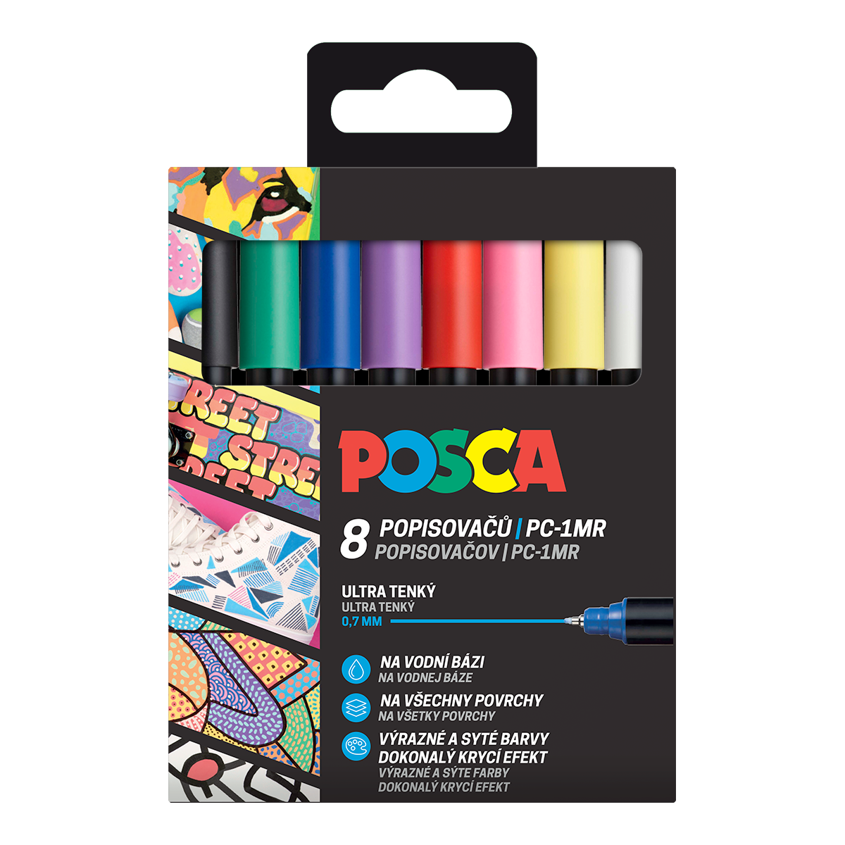 Posca Marker-Set Farbtöne (8 Stk.)