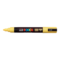 Posca PC-5M Acrylmarker, 1,8 – 2,5 mm, Strohgelb (73)