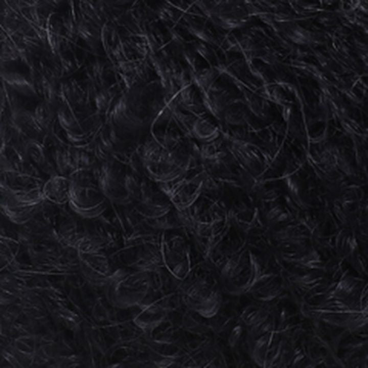 La Mia Alpaca Boucle Garn 50 g | verschiedene Farben | schwarz