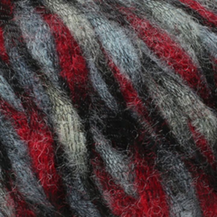 La Mia Urknall-Garn | verschiedene Farben | Rot-Grau
