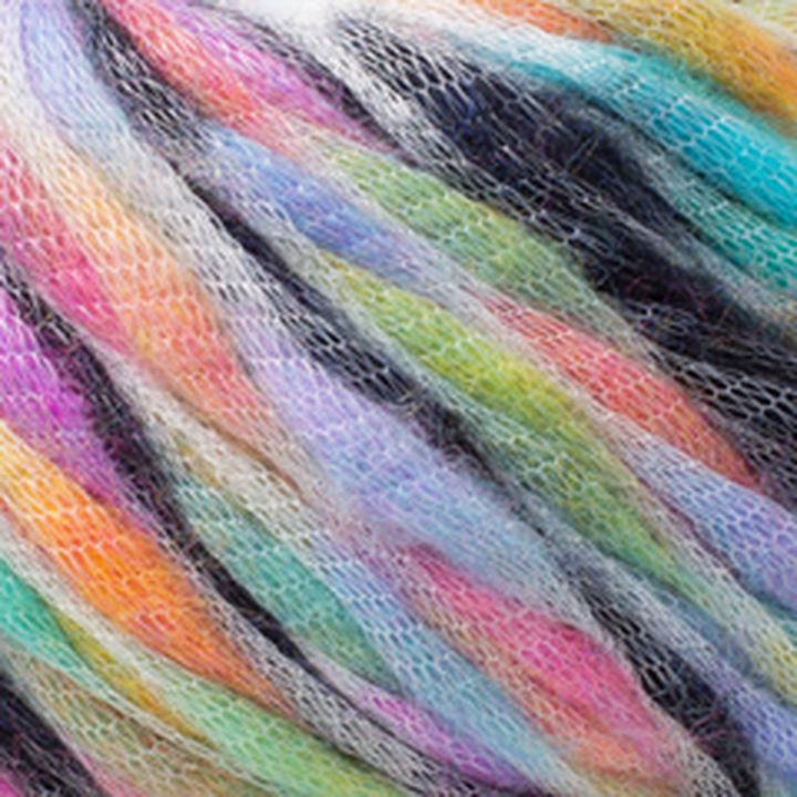 La Mia Urknall-Garn | verschiedene Farben | Violett-Schwarz