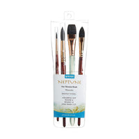 PRINCETON Neptune Aquarellpinsel-Set – 4-teilig
