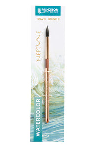PRINCETON Neptune runder Reise-Aquarellpinsel Synthetik-Fehhaar – 8