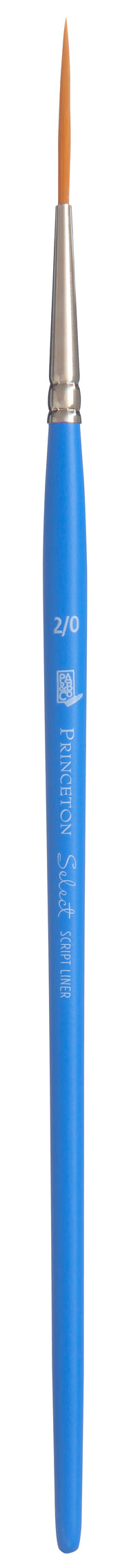 Universalpinsel PRINCETON Select Script Liner mit kurzem Stiel – 2/0