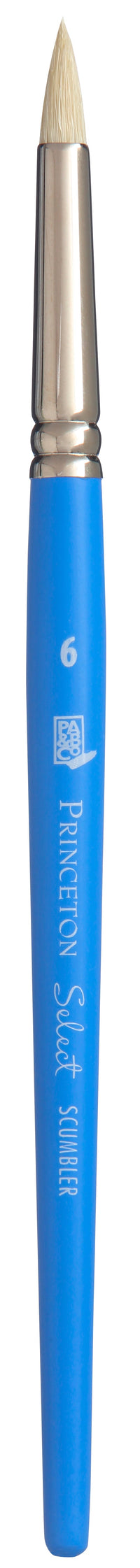 Künstler-Rundpinsel PRINCETON Select Round Scumbler mit Naturborsten – 6