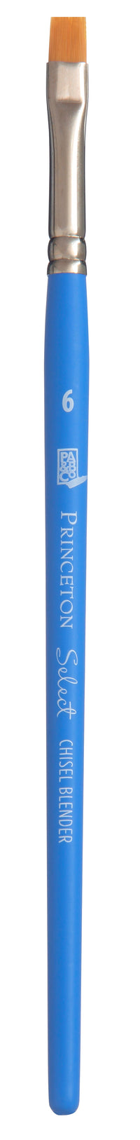 Flachpinsel PRINCETON Select Chisel Blender mit kurzem Stiel – 6