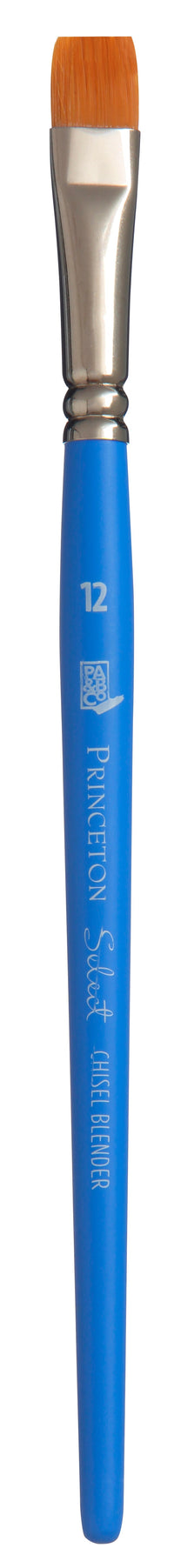 Flachpinsel PRINCETON Select Chisel Blender mit kurzem Stiel – 12