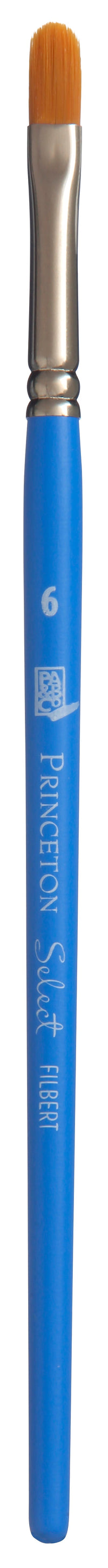 PRINCETON Select Synthetikpinsel Filbert mit kurzem Stiel – 6