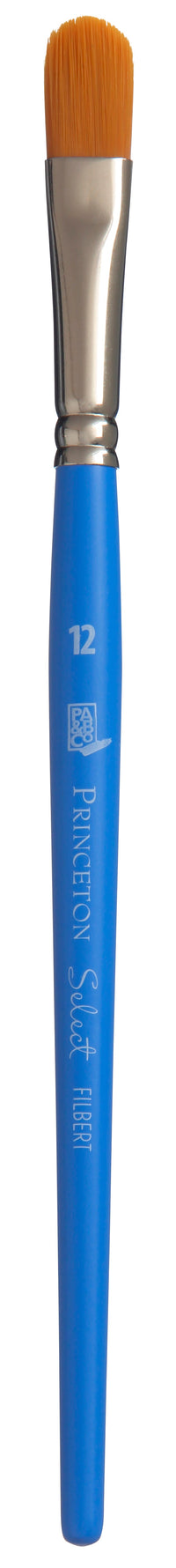 PRINCETON Select Synthetikpinsel Filbert mit kurzem Stiel – 12