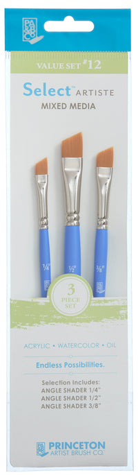 Universal-Schrägpinsel-Set PRINCETON Select – 3-tlg.