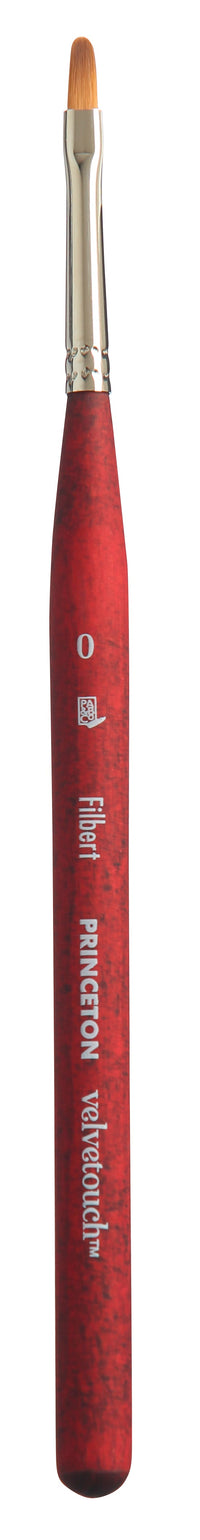Universalpinsel PRINCETON Velvetouch Filbert mini Größe 0