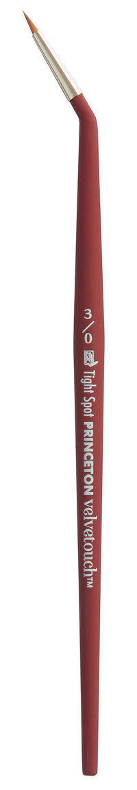 PRINCETON Velvetouch Universalpinsel Angled Spotter Größe 3/0