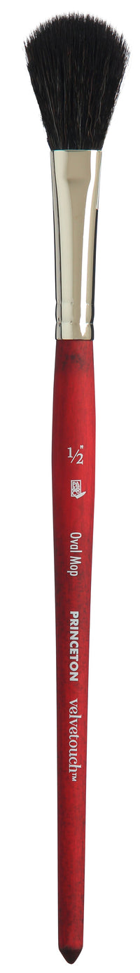 Universalpinsel PRINCETON Velvetouch Oval Mop mit kurzem Stiel