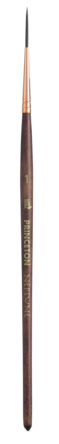 PRINCETON Neptune Script Liner Aquarellpinsel mit kurzem Stiel – 1
