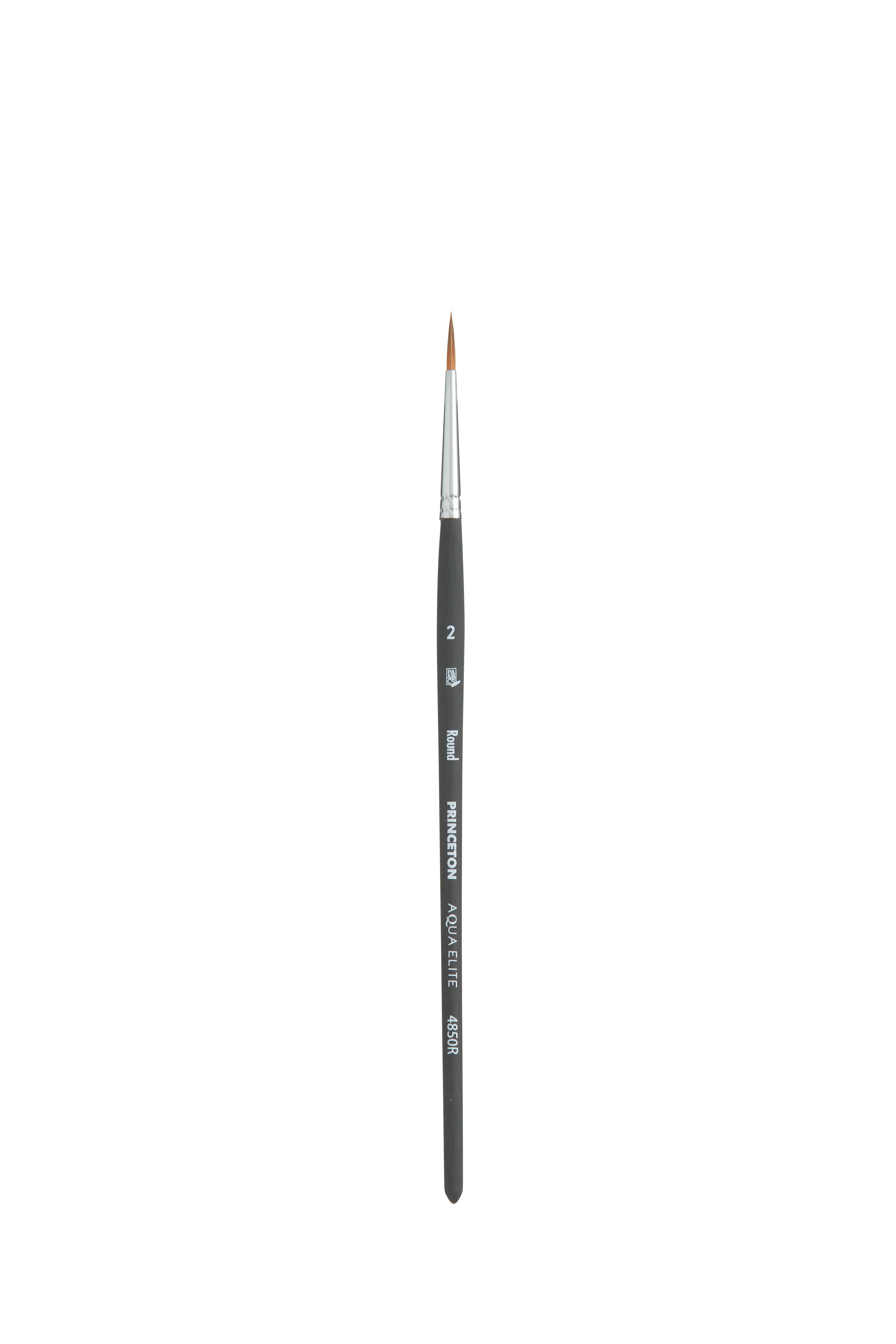 PRINCETON Aqua Elite Aquarellpinsel Rund Synthetik Kolinsky Rotmarder – 2
