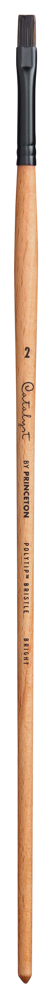 PRINCETON Catalyst Polytip Flachpinsel Bright mit langem Stiel – 2