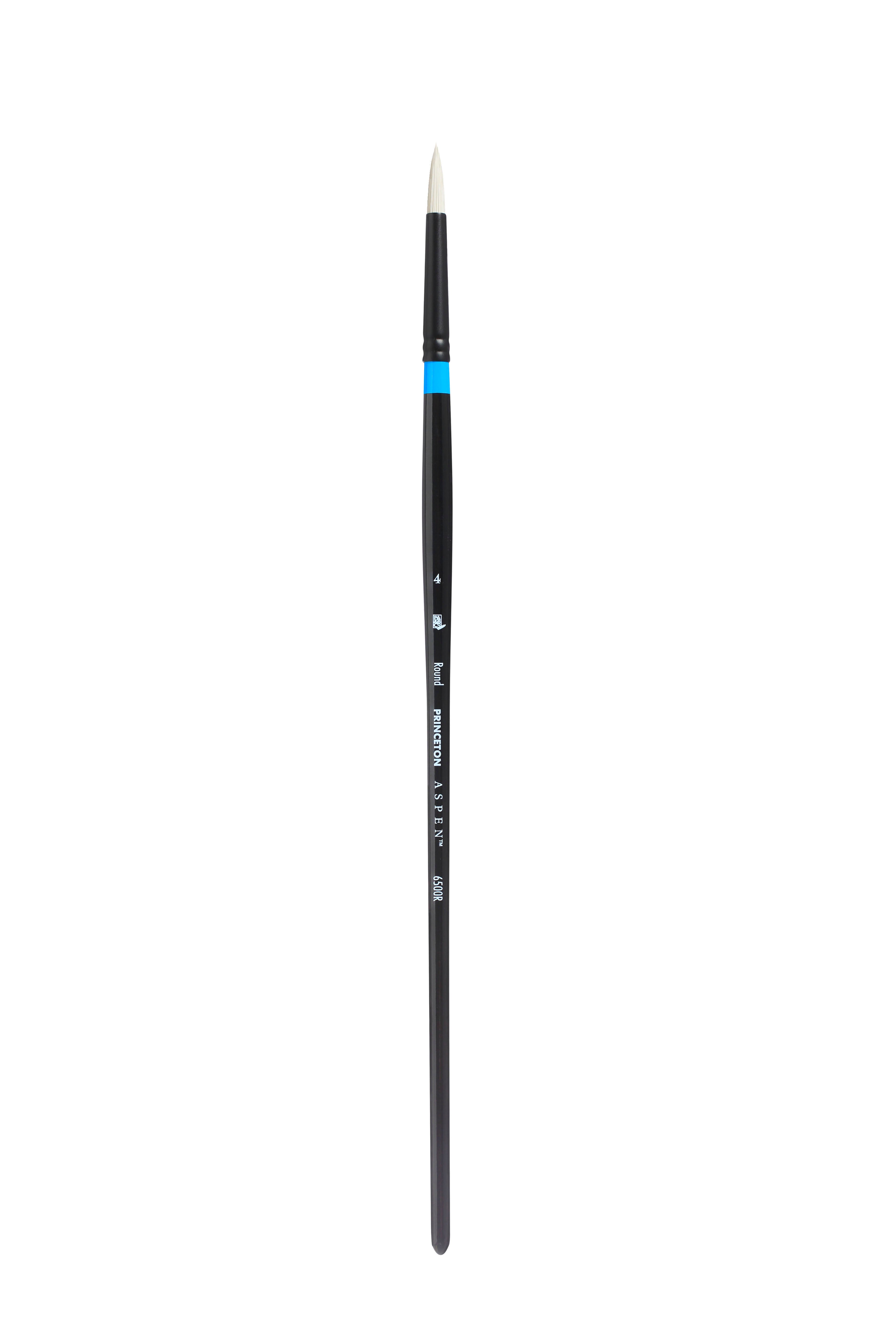 PRINCETON Aspen Rundpinsel mit Synthetikborsten und langem Stiel – 4