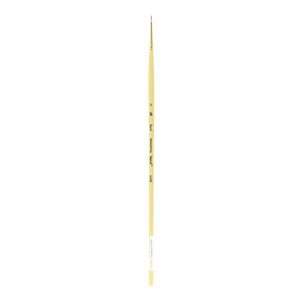 PRINCETON Imperial Rundpinsel Synthetik Mongoose mit langem Stiel – 0