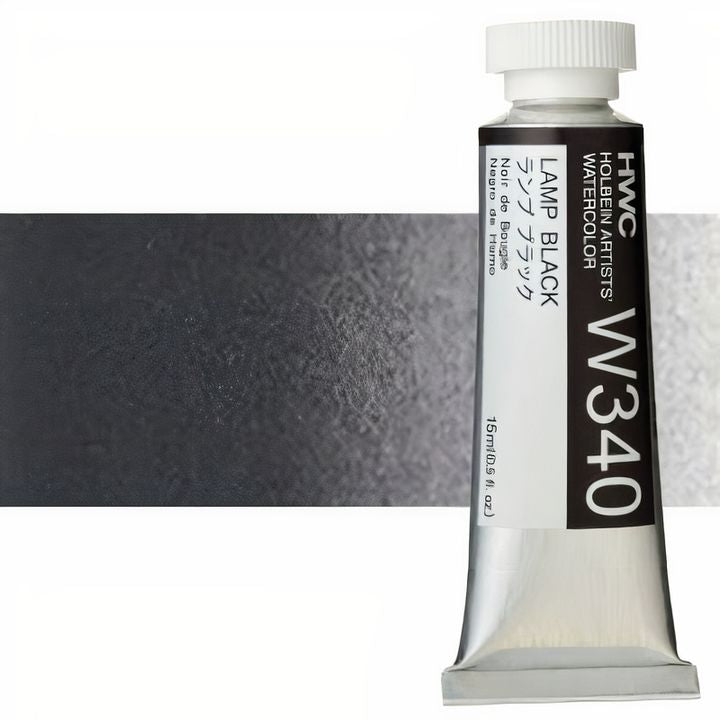 Holbein Artists Aquarellfarben 15 ml – Lampe schwarz