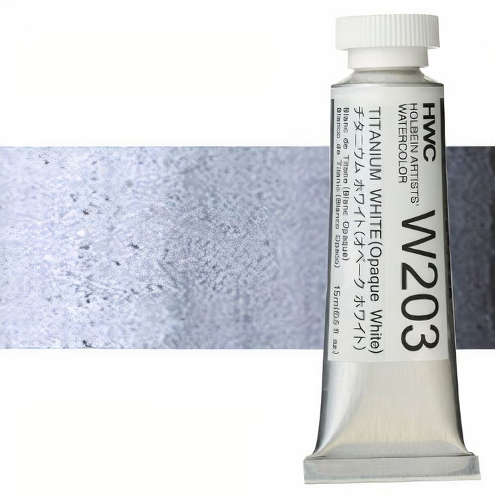 Holbein Artists Aquarellfarben 15 ml – Titandioxidweiß