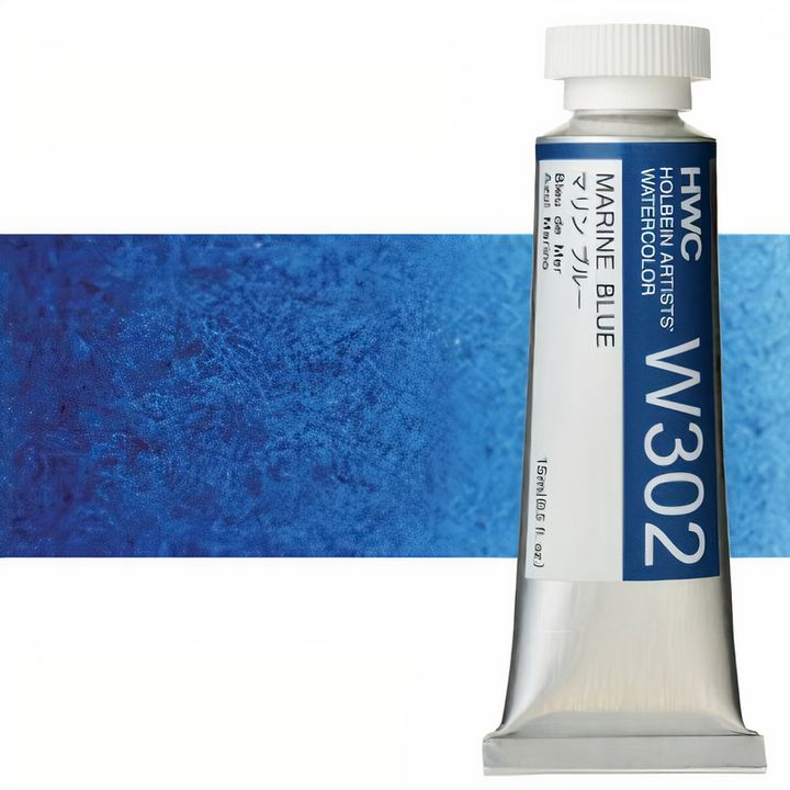 Holbein Artists Aquarellfarben 15 ml | Blaue Farbtöne — Bild 13