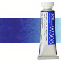 Holbein Artists Aquarellfarben 15 ml | Blaue Farbtöne | Phthalo-Blaurot