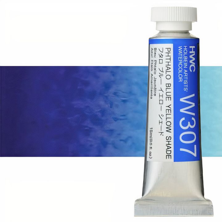 Holbein Artists Aquarellfarben 15 ml | Blaue Farbtöne — Bild 18
