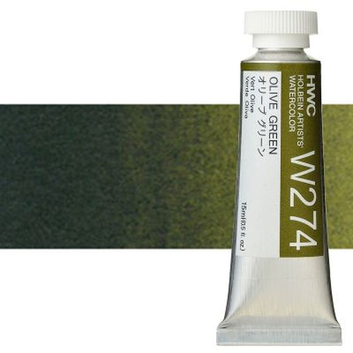 Holbein Artists Aquarellfarben 15 ml | Grüntöne — Bild 14