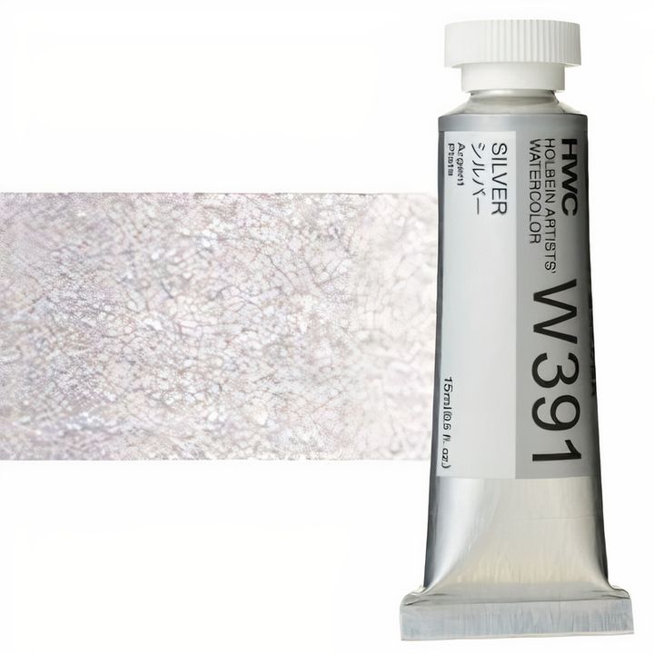Holbein Artists Aquarellfarben 15 ml – Silber