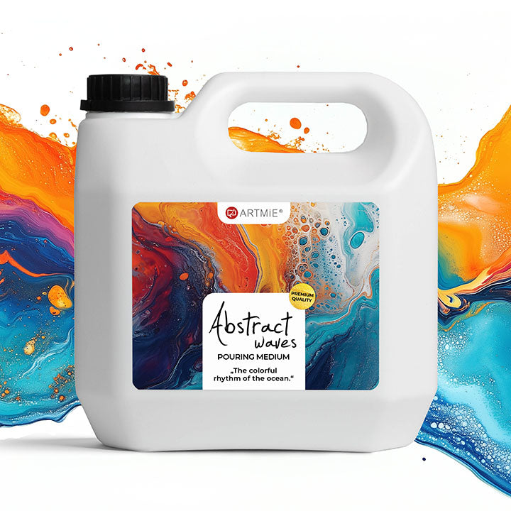 Professionelles ARTMIE Abstract Waves Pouring Medium | verschiedene Größen | 3 litre