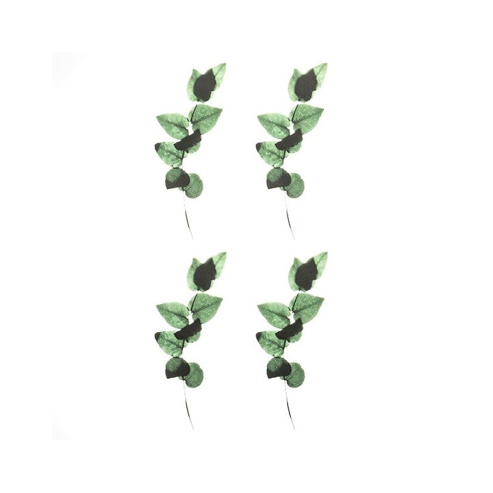Matte PVC-Sticker mit botanischem Blättermotiv für Scrapbooking | ARTMIE