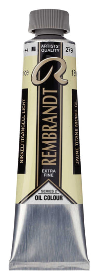 Rembrandt Ölfarbe 40 ml – Nickel Titanium Yellow Light