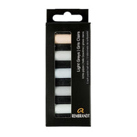 Rembrandt Softpastelle 5er Set – hell grau
