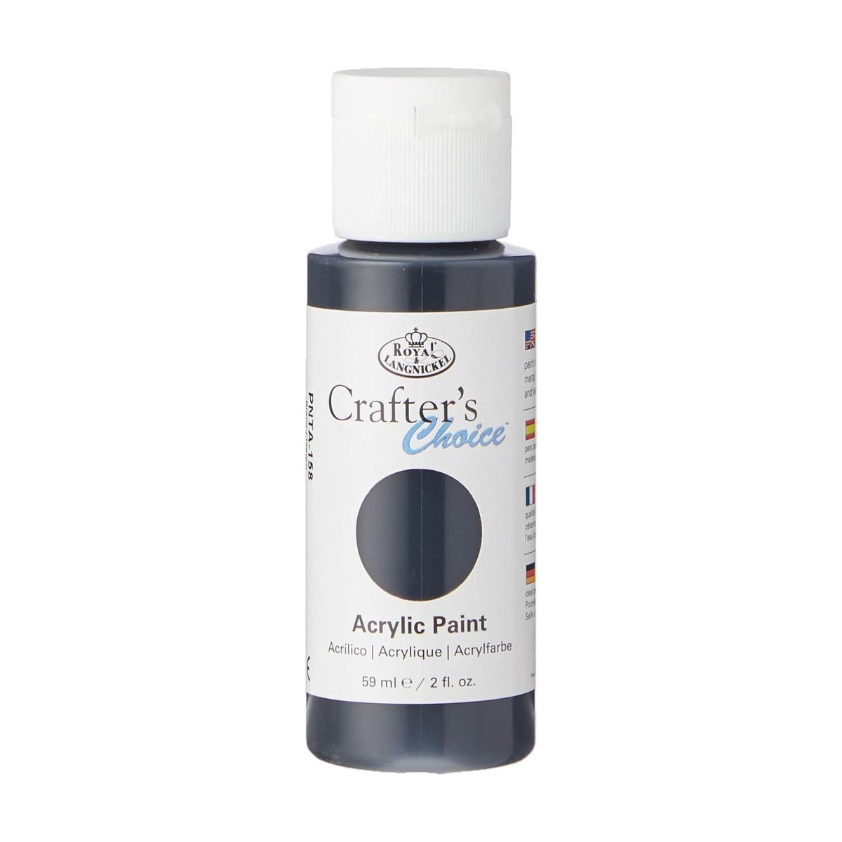 Acrylfarbe Crafter's Choice 59 ml – Black
