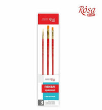 ROSA Start 5 Universalpinsel-Set 3-tlg. (Größen 2, 8, 10)