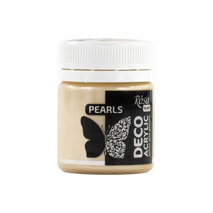 ROSA TALENT Perlmutt-Acrylfarbe 20 ml für kreative Dekorationen | ARTMIE