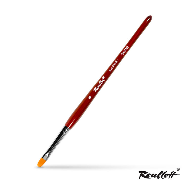 Roubloff GC33R Oval Gel-Nagelbürste | verschiedene Größen — Bild 2