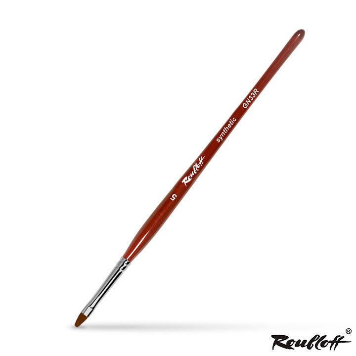 Roubloff GN33R Oval Gel-Nagelbürste | verschiedene Größen — Bild 1